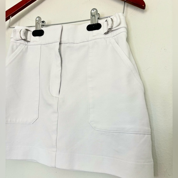 EXPRESS NWT BRIGHT WHITE MINI SKIRT SZ XSMALL - Picture 2 of 6